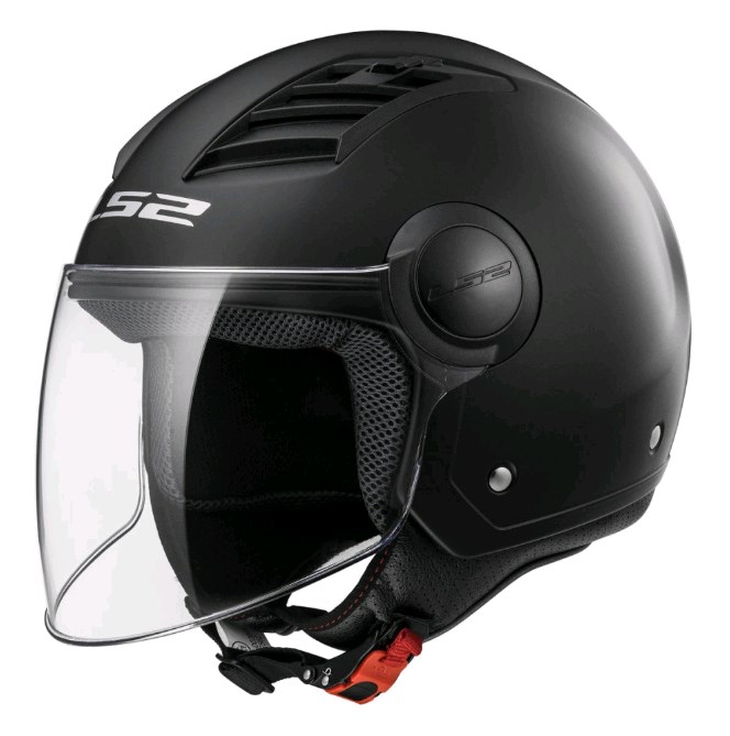 LS2 Мотошлем OF562 AIRFLOW Solid черный M