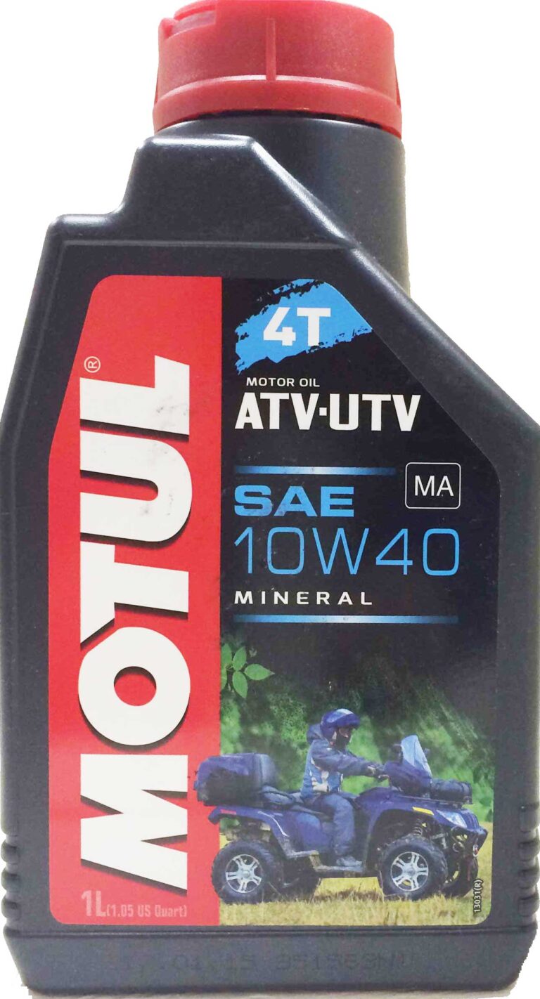 MOTUL ATV-UTV 4T 10W-40 4л. (4шт) Моторное масло минеральное