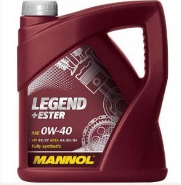 Масло MANNOL Legend +Ester 0W40 API SN/CH-4 Масло син. 4л.7901-4