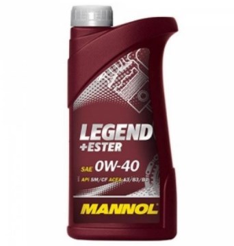 Масло MANNOL 4-х такт. снегоход синт. Legend + Ester 0W40 API SN/CH-4  1л.7901-1