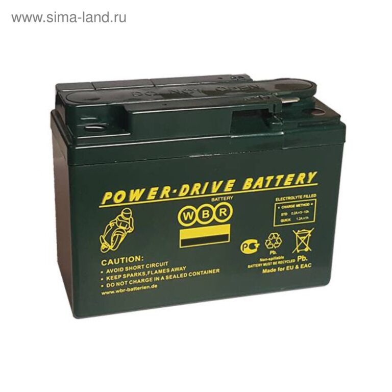 АКБ WBR YB16AL-A2 -/+ MT 12-16-A сх YAMAHA