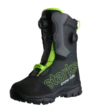 Снегоходная обувь STARKS Aurum Dual ATOP (Черный/Салатовый 42) LC0267