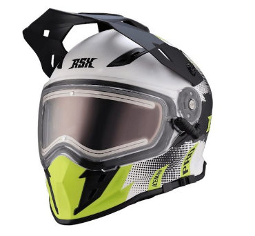 Шлем RSX iceman (H-331) Winter бело-зеленый матовый 2XL (Очки желтые) К1-00004985 Шлем RSX iceman (H-331) Winter бело-зеленый матовый 2XL (Очки желтые) К1-00004985