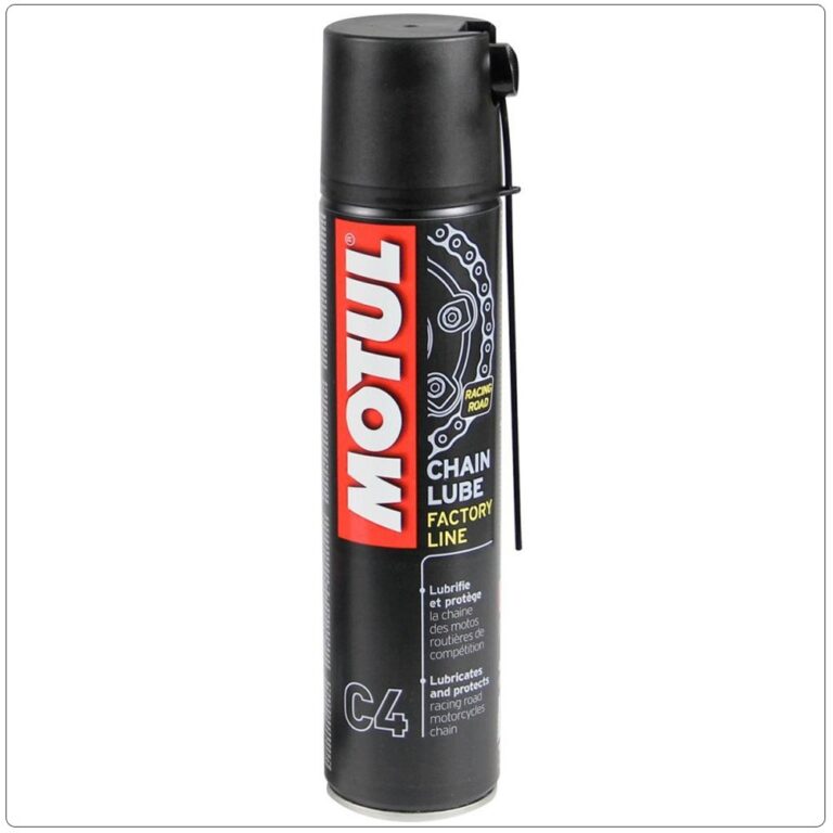MOTUL C4 Chain Lube Factory Line 400мл. Смазка цепи для кольцевых гонок и дорожных мотоциклов (12шт)